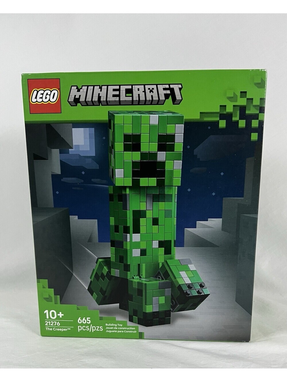 LEGO Minecraft The Creeper Gaming Kids Building Toy 21276